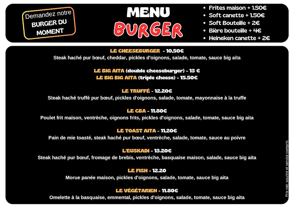 Big Aita - Menu Image 3